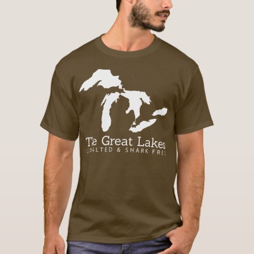 Unsalted And Free Michigan Great Lakes T_Shirt
