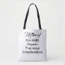 Unschooling mom homeschool children funny quote tote bag