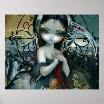 Unseelie Court:  Death By Jasmine Becket-griffith Poster by strangeling at Zazzle