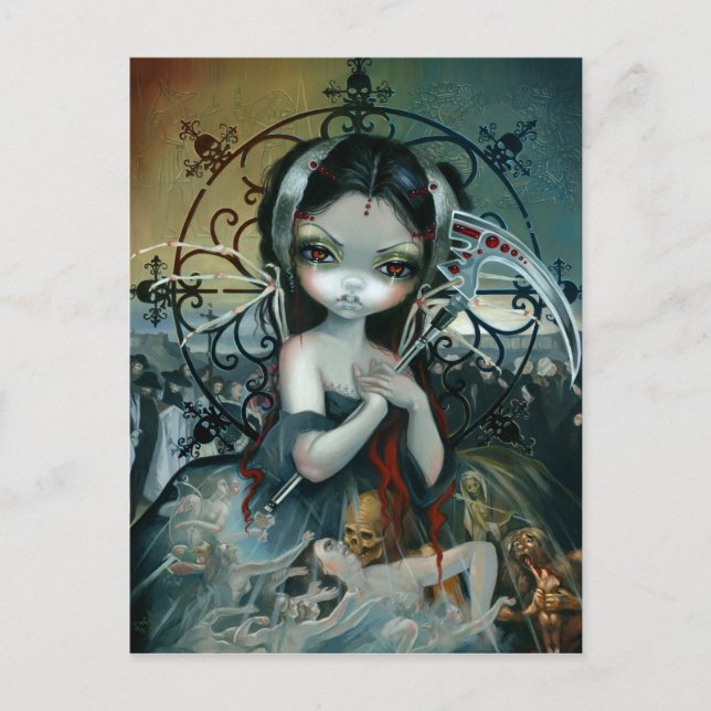"Unseelie Court:  Death" Postcard (Front)