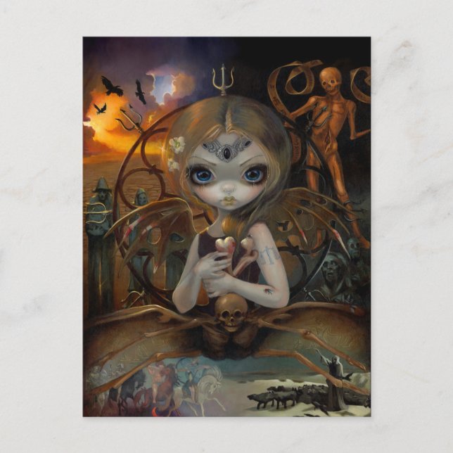 "Unseelie Court: Famine" Postcard (Front)