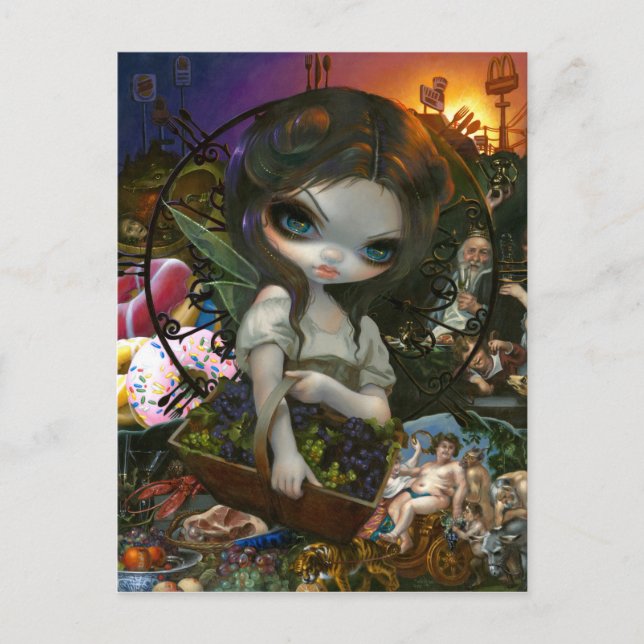 "Unseelie Court: Gluttony" Postcard (Front)