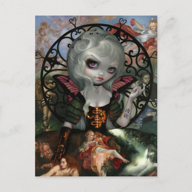 "Unseelie Court:  Lust" Postcard (Front)