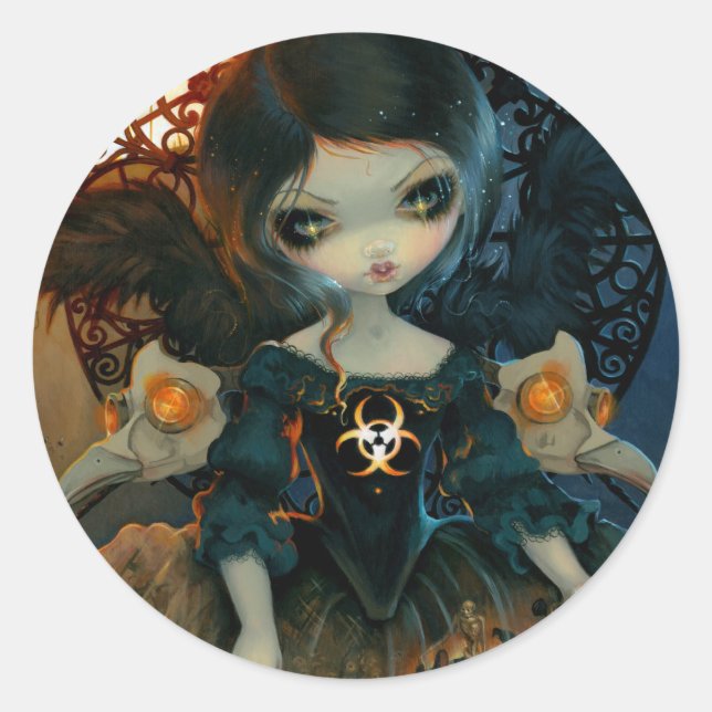 "Unseelie Court:  Pestilence" Sticker (Front)