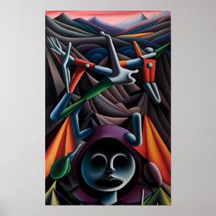 Unseen Ken Gage Surrealism Poster