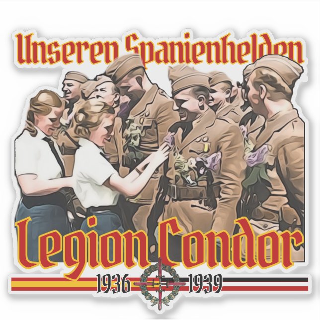 UNSEREN SPANIENHELDEN STICKER (Front)