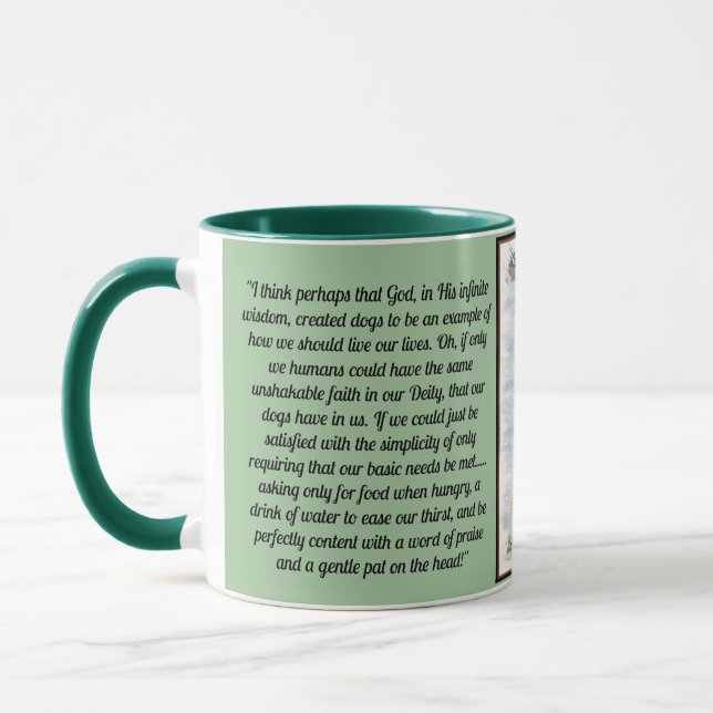 Unshakable Faith  Inspirational Mug (Left)