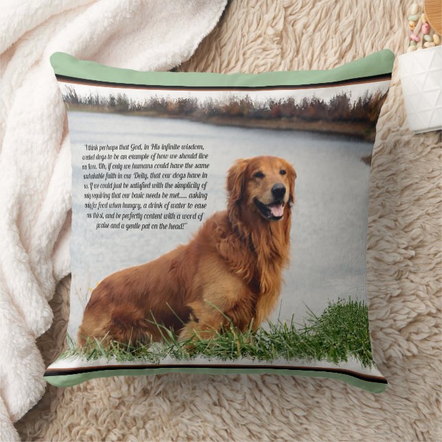 Unshakable Faith Inspirational Throw Pillow (Blanket)