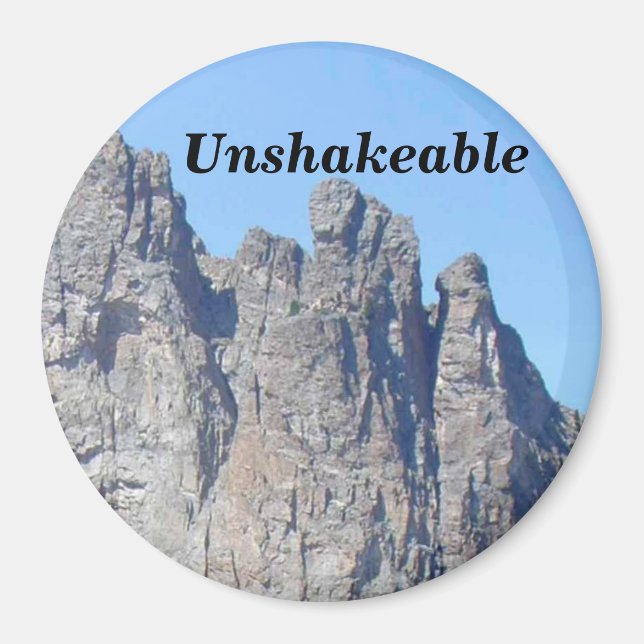 Unshakable Quote Magnet (Front)