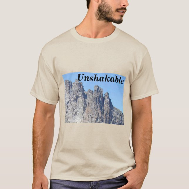 Unshakable Quote Men's T-shirt (Front)