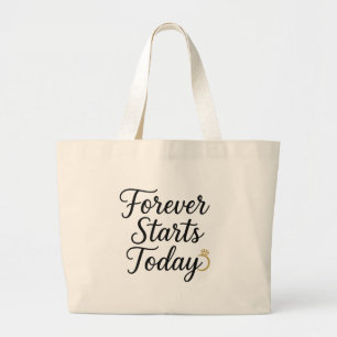 Unshakable Strength – Empowering Quote for Women Large Tote Bag