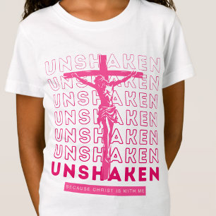 Unshaken - God Jesus Christ Prayer Graphic T-Shirt