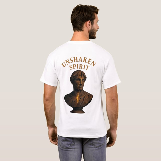 UNSHAKEN SPIRIT – Strength in the Cracks T-Shirt (Back Full)