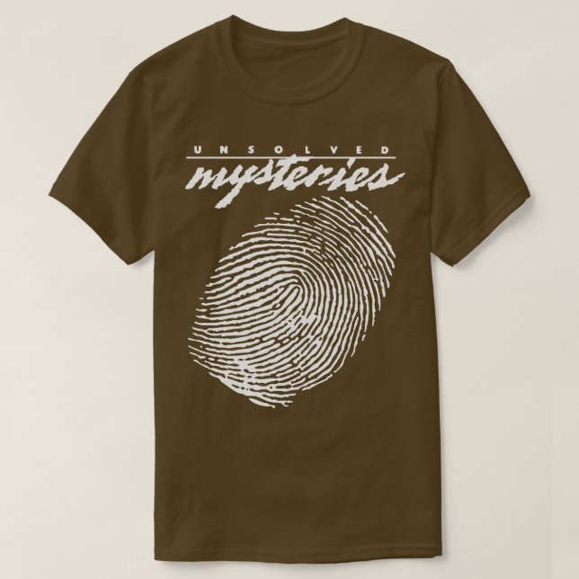 Unsolved Mysteries T-Shirt (Design Front)