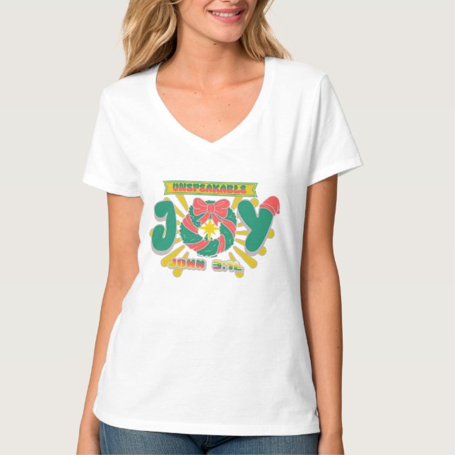 Unspeakable Joy T-Shirt (Front)