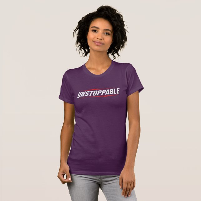 Unstoppable Aesthetic motivational T-Shirt (Front Full)
