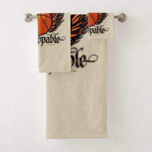 Unstoppable (Basketball) Bath Towel Set