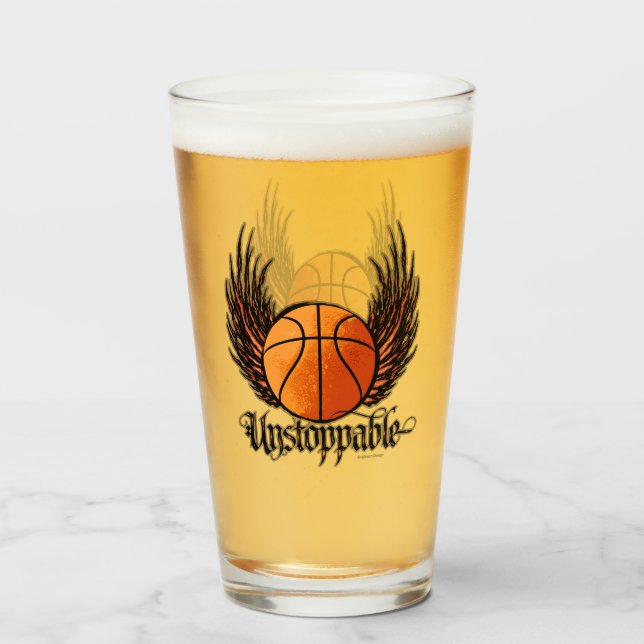 Unstoppable (Basketball) Glass (Front Filled)