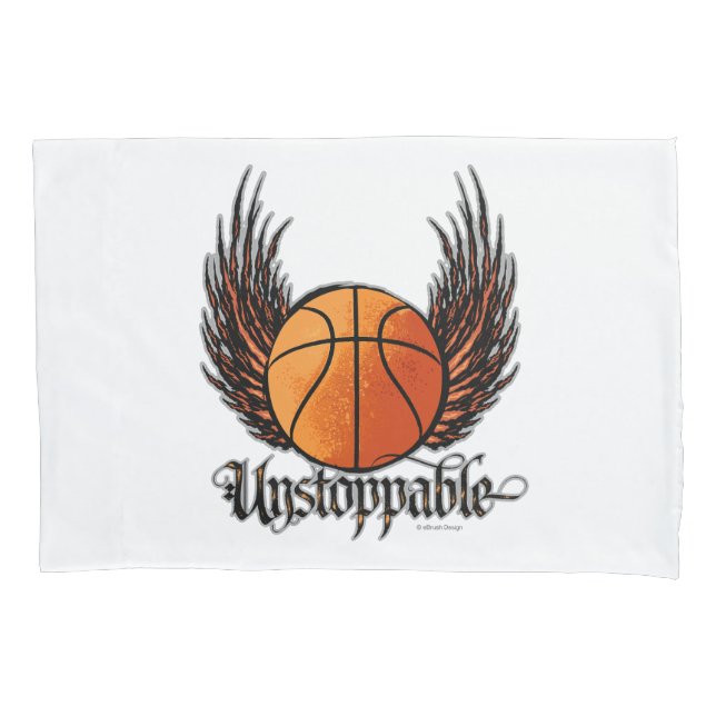 Unstoppable (Basketball) Pillow Case (Front)