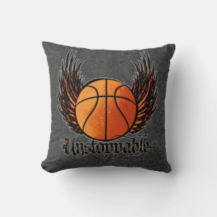 Unstoppable (Basketball) Throw Pillow