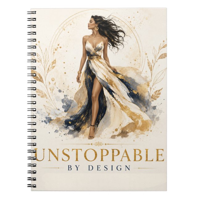 Unstoppable by Design | Empowerment Notebook (Front)