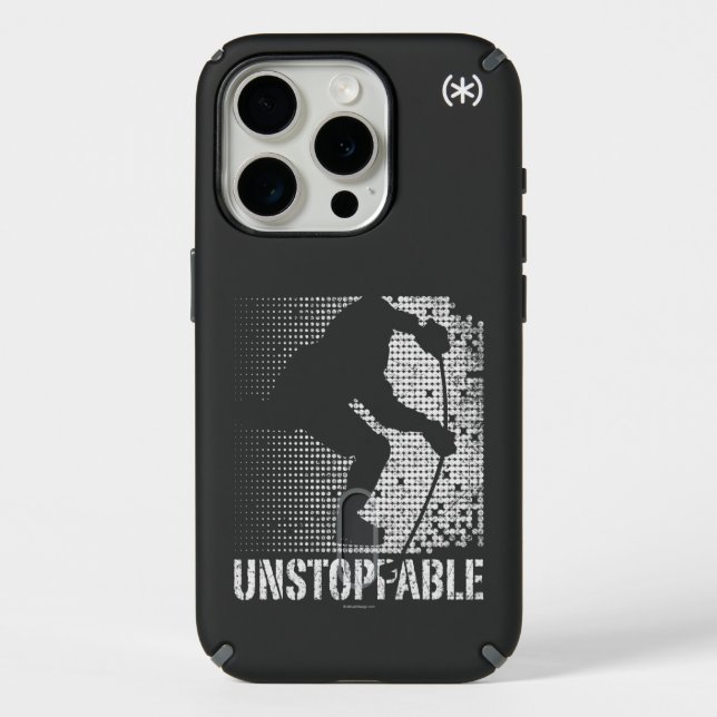 Unstoppable (hockey) speck iPhone case (Front)