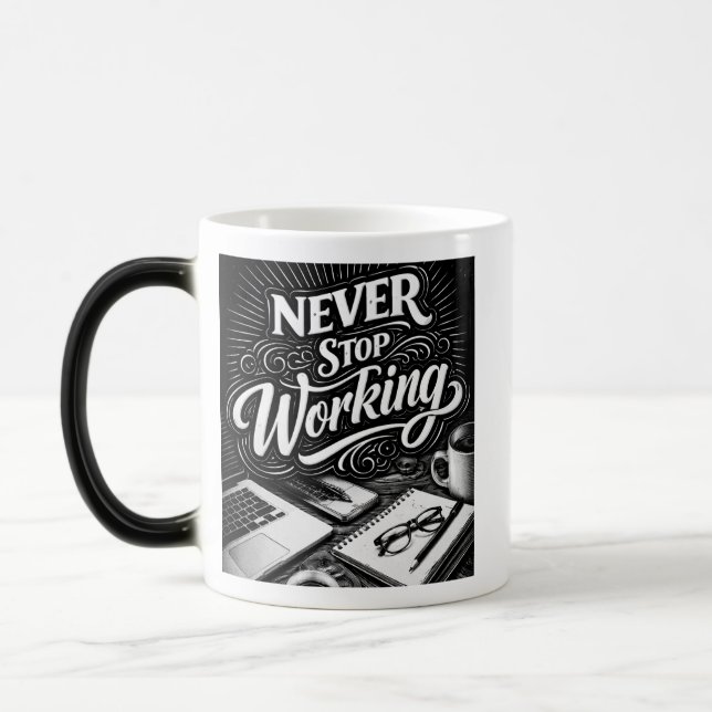 Unstoppable Hustle Color Morph Mug (Left)