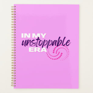 Unstoppable, In my Unstoppable Era, Preppy, Pink Planner