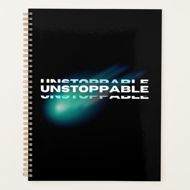 Unstoppable, Motivational, Inspirational Planner (Front)