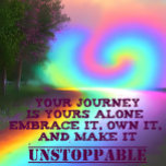 Unstoppable    poster<br><div class="desc">Unleash your inner strength and determination with this stunning motivational quote poster. Featuring a mesmerizing image of a vibrant path spiraling through a spectrum of colors, this poster is a powerful reminder to stay unstoppable in the face of life's challenges. Let the uplifting message inspire you to pursue your dreams...</div>