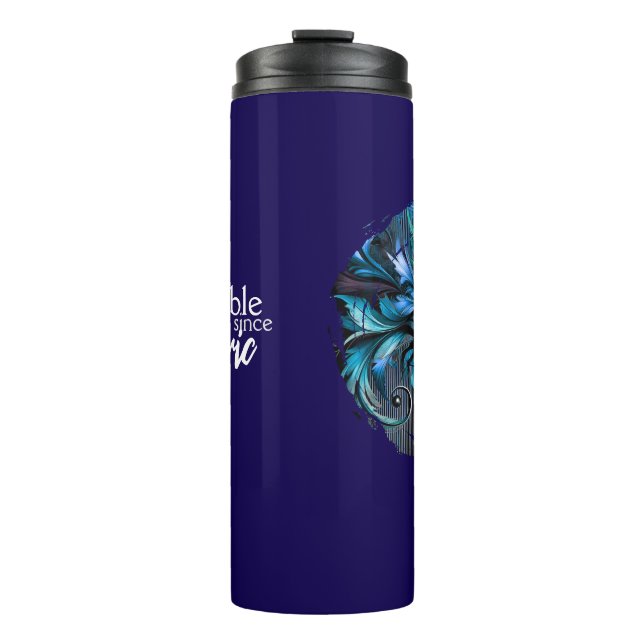 Unstoppable Raptor – Fuel Strength, Rule the Wild Thermal Tumbler (Front)