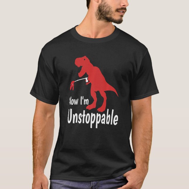 Unstoppable Rex Trash Grabber Pickup Tool T-Shirt (Front)