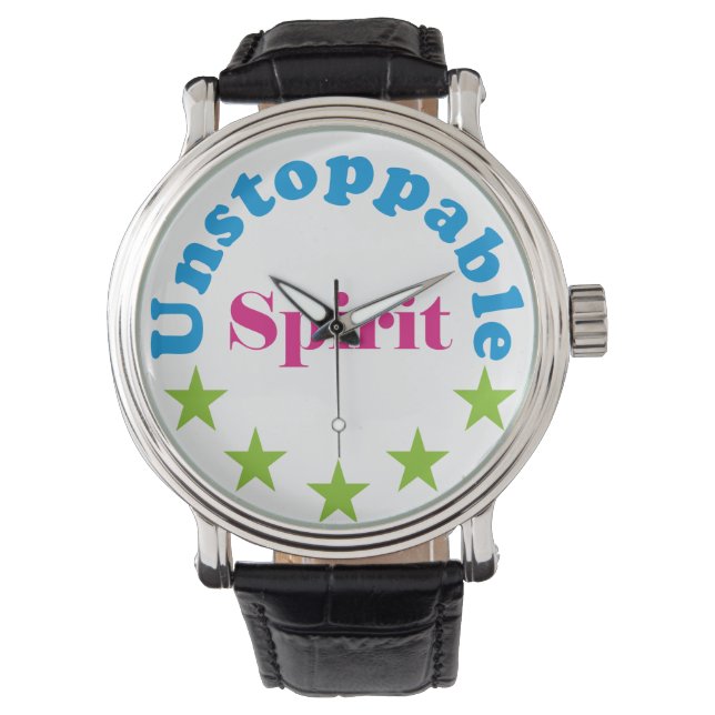 unstoppable spirit watch (Front)