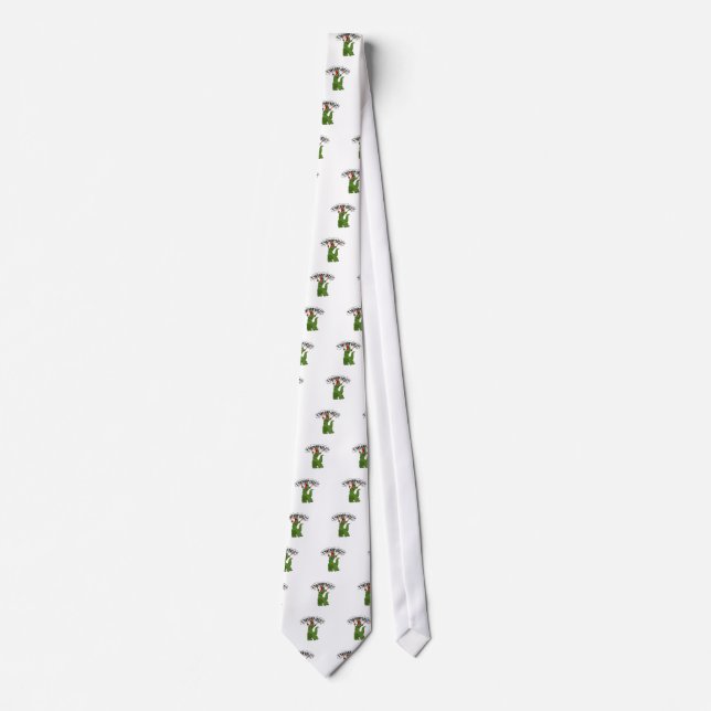 Unstoppable T-Rex Neck Tie (Front)