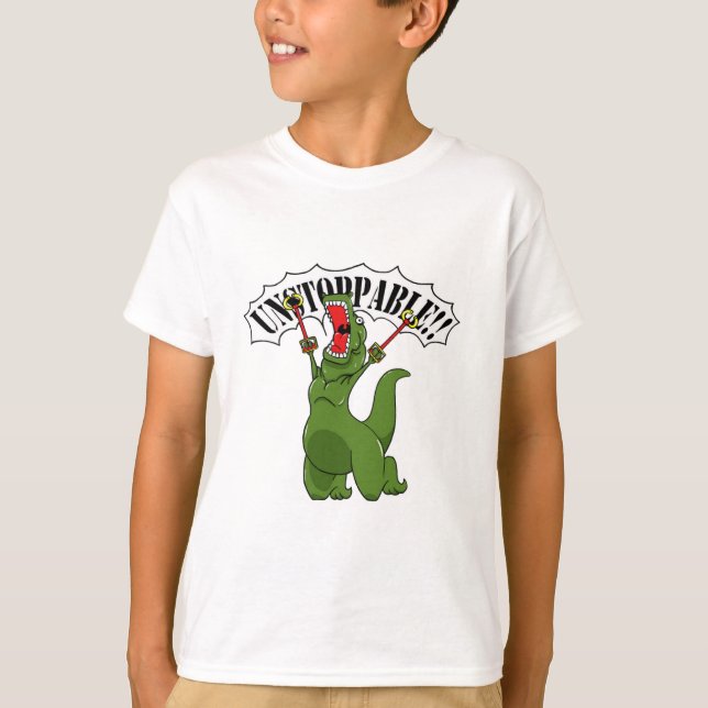 Unstoppable T-Rex T-Shirt (Front)
