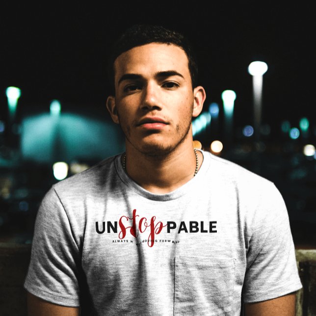 UnSTOPpable Typography Shirt (Creator Uploaded)