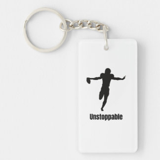 Unstoppable White Mug Keychain