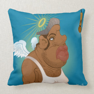 Unsung hero throw pillow