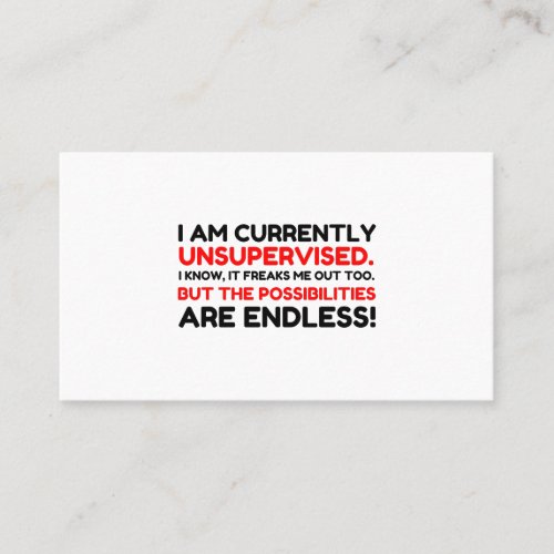 Unsupervised Business Card