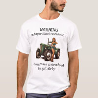 Unsupervised Mechanic T-shirt for Men