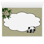 Unsuspecting Panda Cards (Inside Horizontal (Bottom))