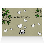 Unsuspecting Panda Cards (Inside Horizontal (Top))