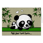 Unsuspecting Panda Cards (Front Horizontal)