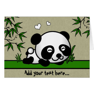 Unsuspecting Panda Cards