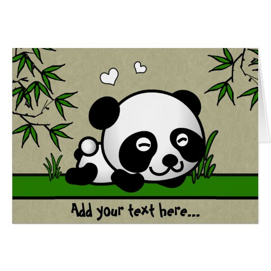 Unsuspecting Panda Cards (Front Horizontal)