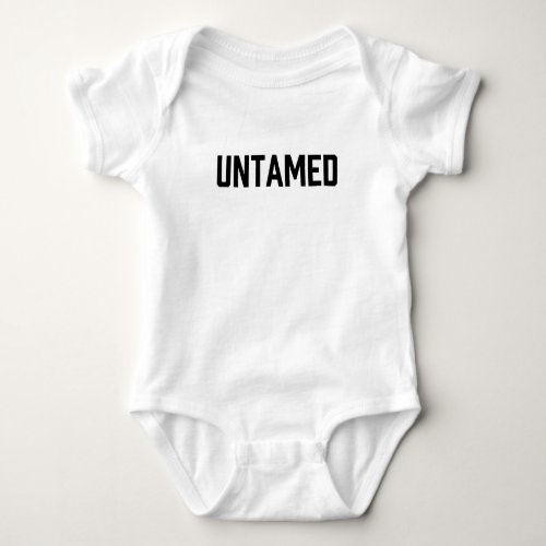 Untamed Baby Bodysuit