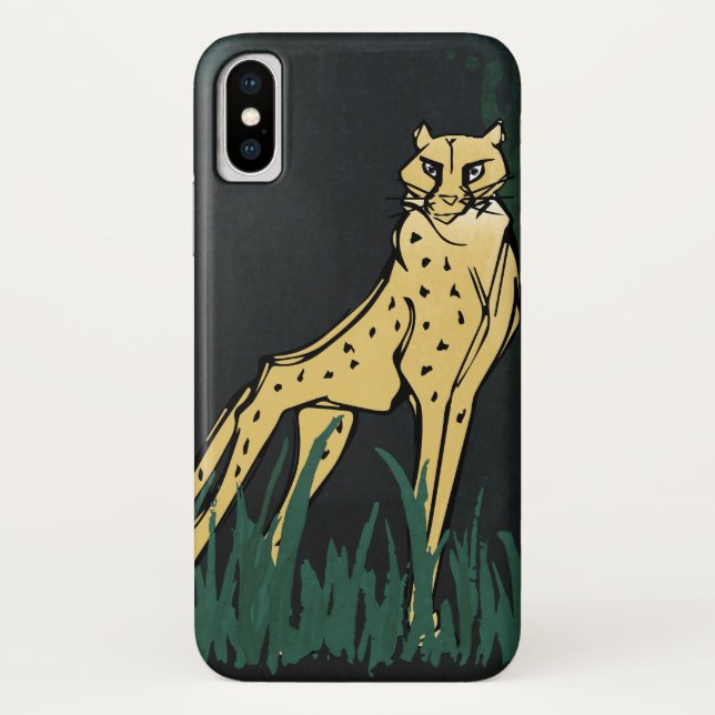 Untamed Cheetah Case (Back)