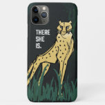 Untamed Cheetah There She Is Phone Case at Zazzle