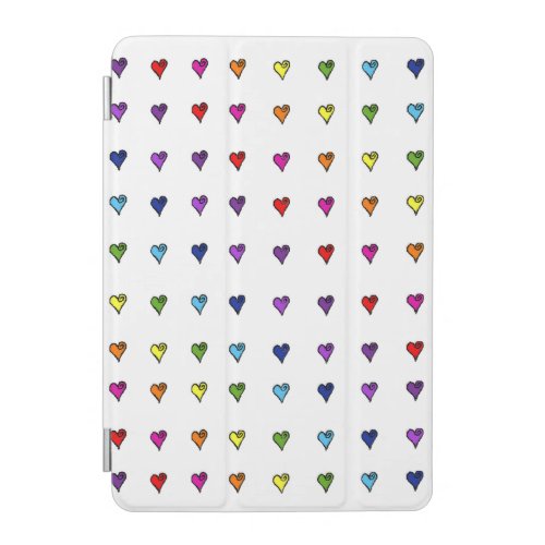 Untamed Hearts Rainbow iPad Mini Cover