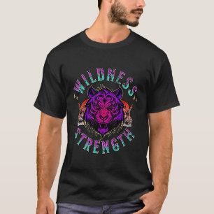 Untamed Power: Where Wildness Meets Unbreakable  T-Shirt